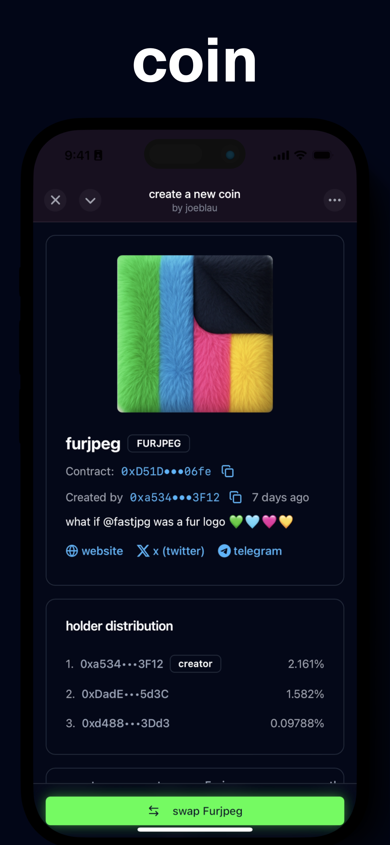 FastJPEG - Farcaster Mini Apps screenshot